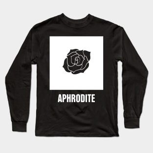 Aphrodite | Greek Mythology God Symbol Long Sleeve T-Shirt